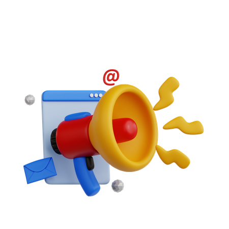 Web Marketing 3D Icon