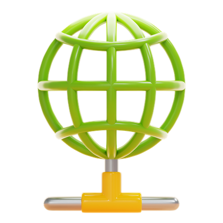 WEB NETWORK  3D Icon