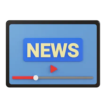 Noticias web  3D Icon