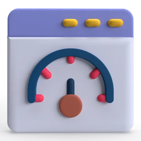 Web-Optimierung  3D Icon