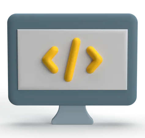 Web Programming  3D Icon