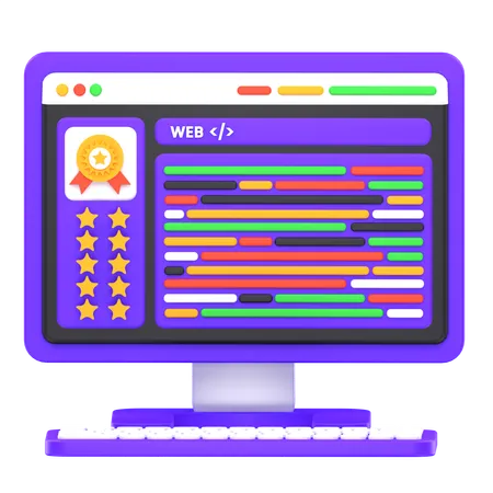 Web Quality  3D Icon