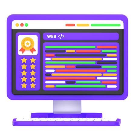 Web Quality  3D Icon