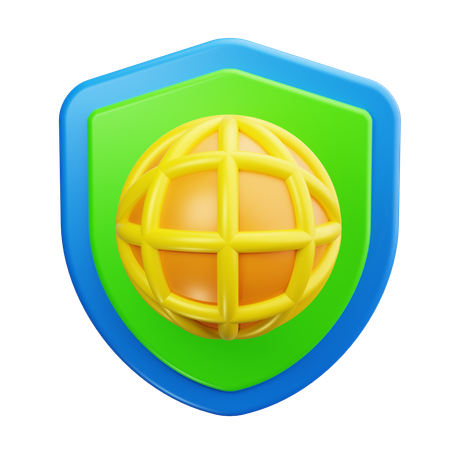 Web-Schild  3D Icon