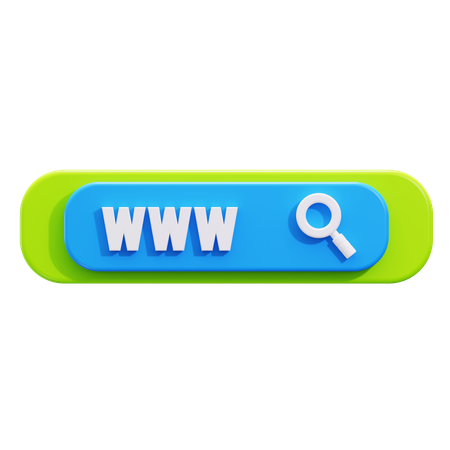 웹 검색  3D Icon