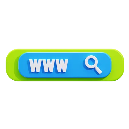 웹 검색  3D Icon