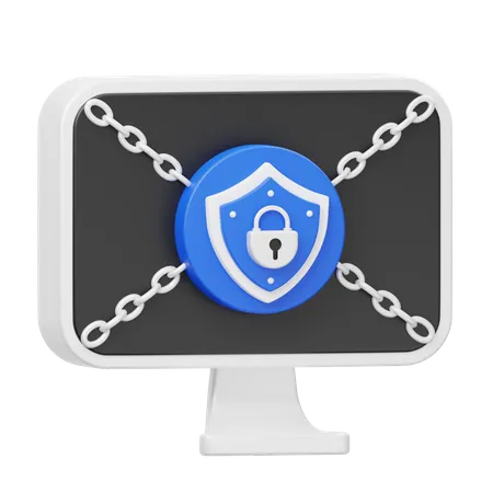 Web Security  3D Icon