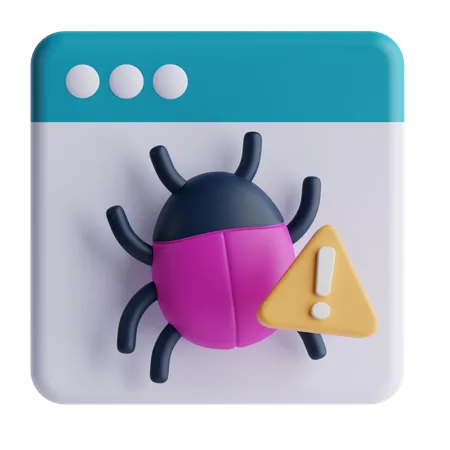 Web Security  3D Icon