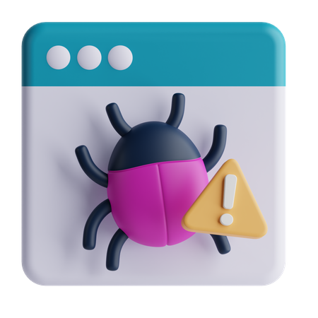 Web Security  3D Icon