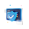 3d web-security logo