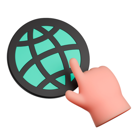 Web Select  3D Icon