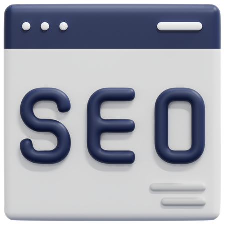 Web Seo  3D Icon