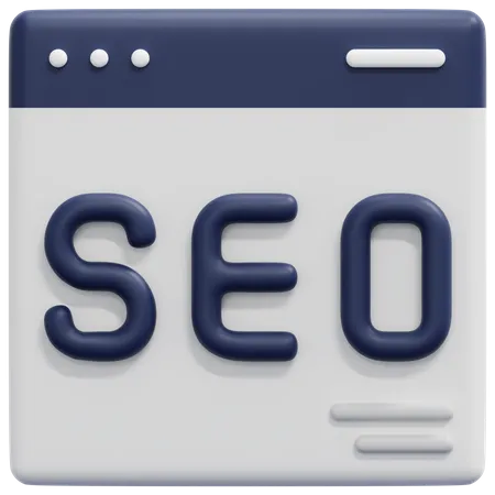 Web Seo  3D Icon