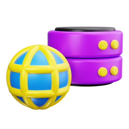 Web Server  3D Icon