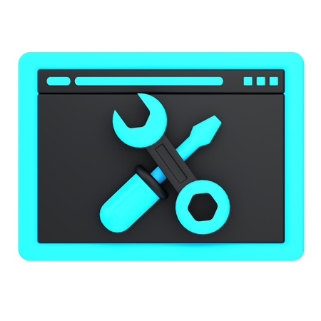 Web service  3D Icon