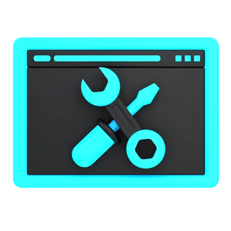 Web service  3D Icon