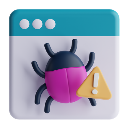 Web-Sicherheit  3D Icon