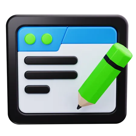 Webskript  3D Icon