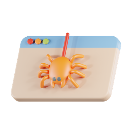 Web sombre  3D Icon