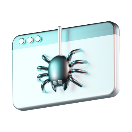 Web sombre  3D Icon