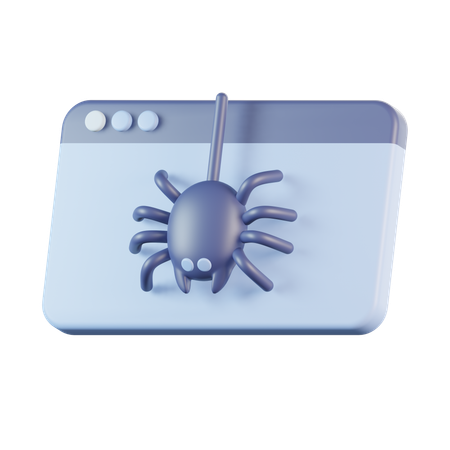 Web sombre  3D Icon