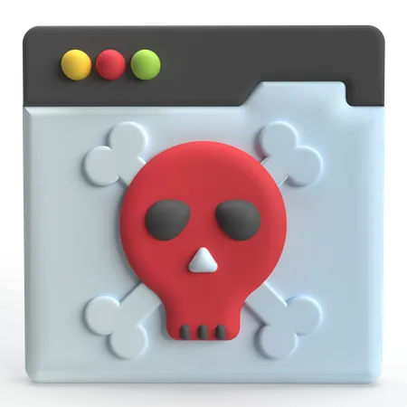 Web Spam  3D Icon