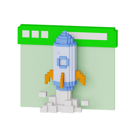 Webstart  3D Icon