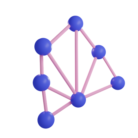 Web Structure  3D Icon