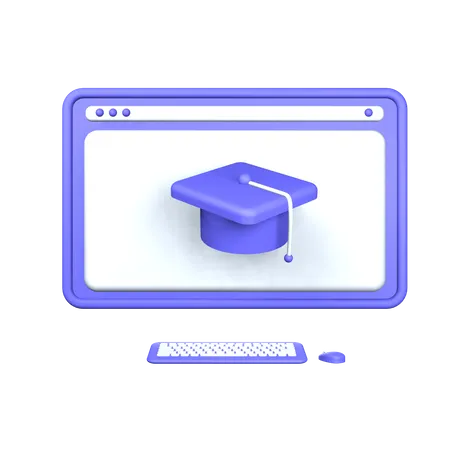Web Study 3D Icon