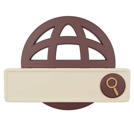 Websuche  3D Icon