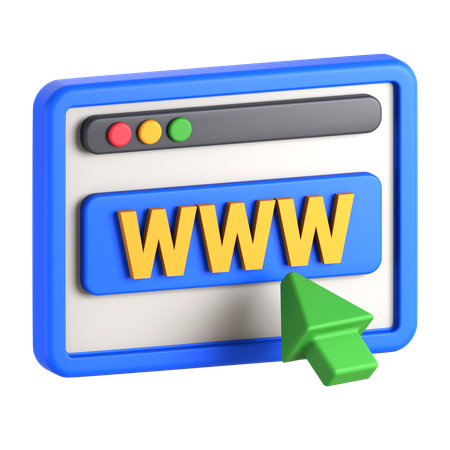 ネットサーフィン  3D Icon
