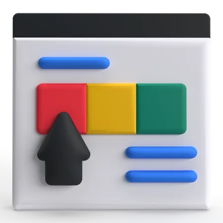 ウェブアンケート  3D Icon