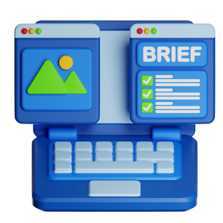 Web Template  3D Icon