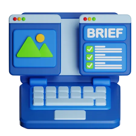 Web Template  3D Icon