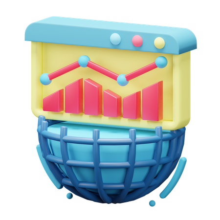 Web Traffic  3D Icon