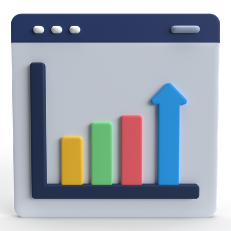 Web Traffic  3D Icon