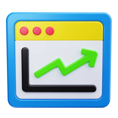 Web Traffic  3D Icon