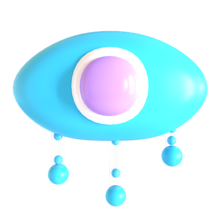 Web-Überwachung  3D Icon