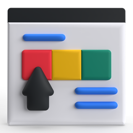 Webumfrage  3D Icon