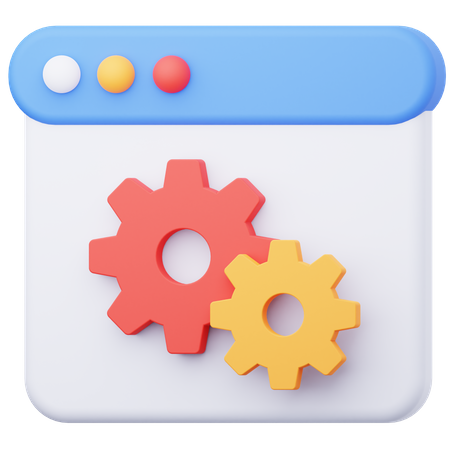 Web-Wartung  3D Icon