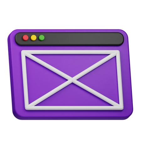 Filaire Web  3D Icon