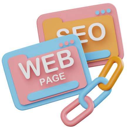 Web y SEO  3D Icon