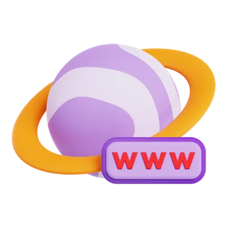 Webbrowser  3D Icon