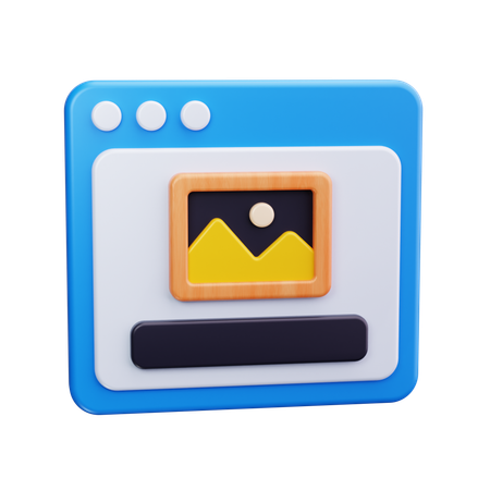 Webbrowser  3D Icon