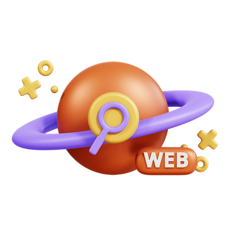 Webbrowser  3D Icon