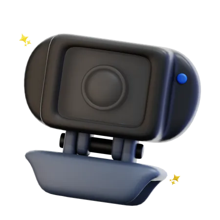 3 D Rendering Webcam Illustration 3D Icon