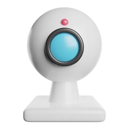 Webcam Camera Video 3D Icon