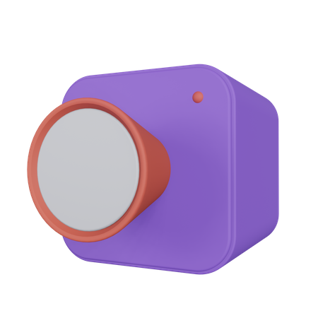 Webcam 2 3D Illustration