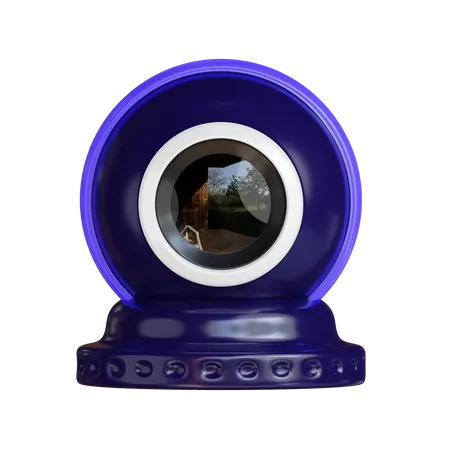 Webcam  3D Illustration