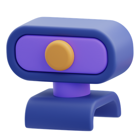 Webcam  3D Icon